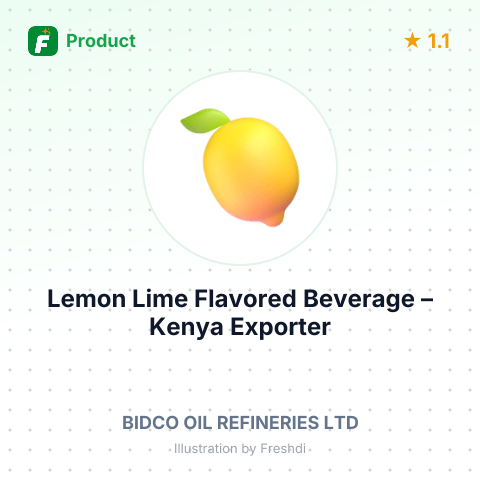 Lemon Lime Flavored Beverage – summary card, no photo uploaded yet