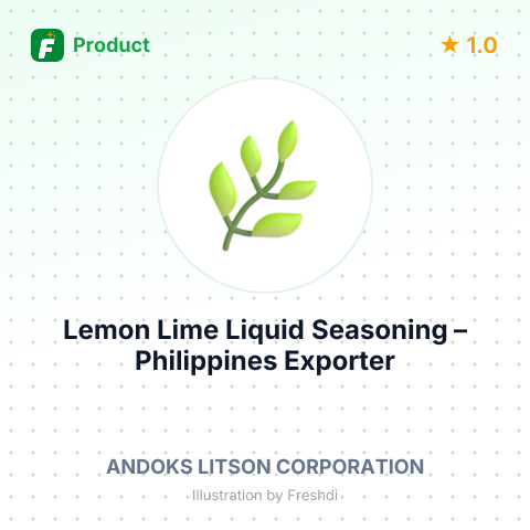 Lemon Lime Liquid Seasoning – summary card, no photo uploaded yet