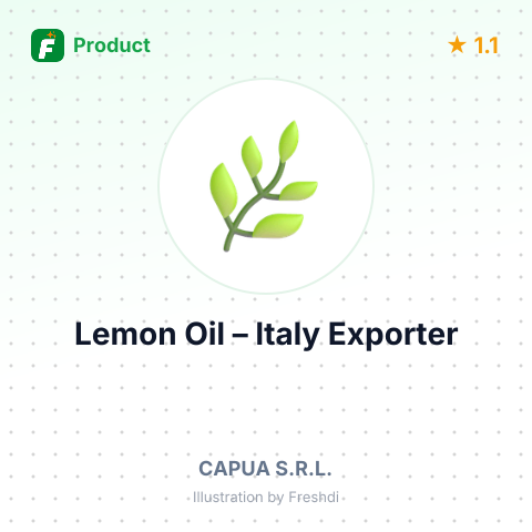 Lemon Oil – summary card, no photo uploaded yet