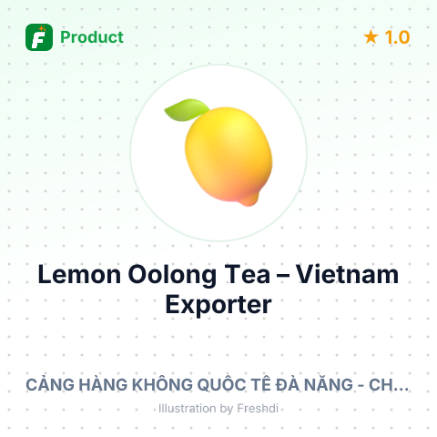 Lemon Oolong Tea – summary card, no photo uploaded yet