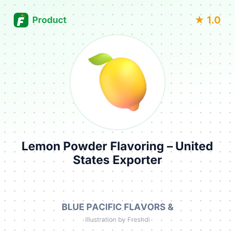 Lemon Powder Flavoring – summary card, no photo uploaded yet