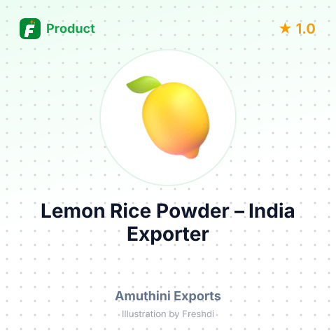 Lemon Rice Powder – summary card, no photo uploaded yet