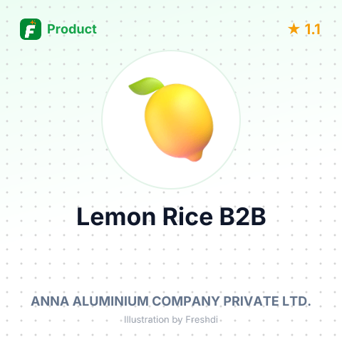 Lemon Rice – summary card, no photo uploaded yet