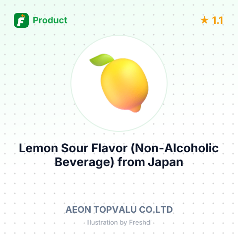 Lemon Sour Flavor (Non-Alcoholic Beverage) – summary card, no photo uploaded yet