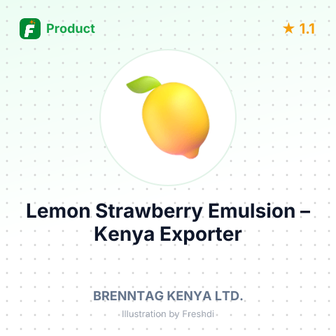 Lemon Strawberry Emulsion – summary card, no photo uploaded yet