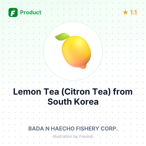 Lemon Tea (Citron Tea) – summary card, no photo uploaded yet