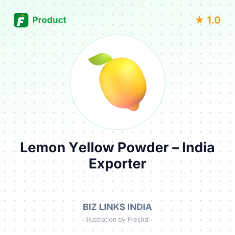 Lemon Yellow Powder – summary card, no photo uploaded yet