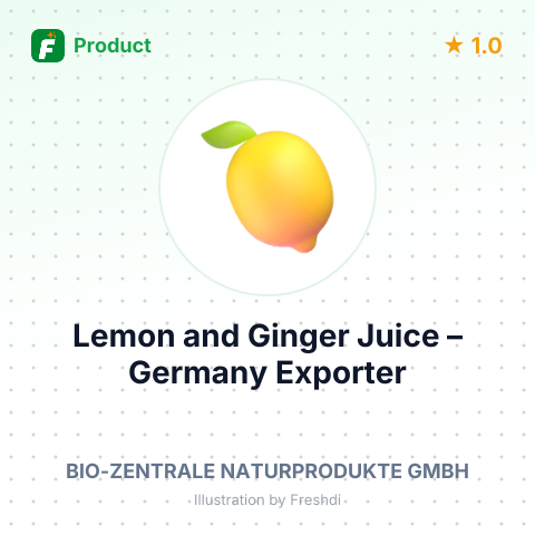 Lemon and Ginger Juice – summary card, no photo uploaded yet