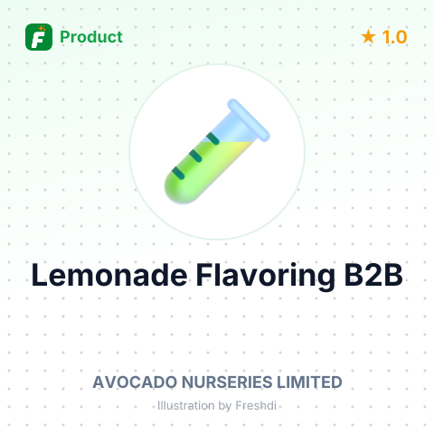 Lemonade Flavoring – summary card, no photo uploaded yet