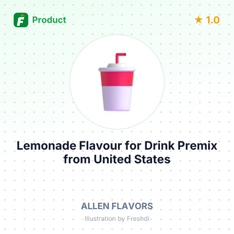 Lemonade Flavour for Drink Premix – summary card, no photo uploaded yet