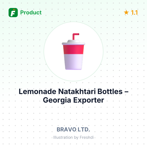 Lemonade Natakhtari Bottles – summary card, no photo uploaded yet