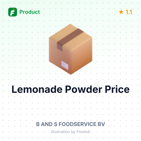 Lemonade Powder Crystals – summary card, no photo uploaded yet