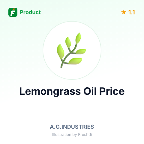Lemongrass Oil – summary card, no photo uploaded yet
