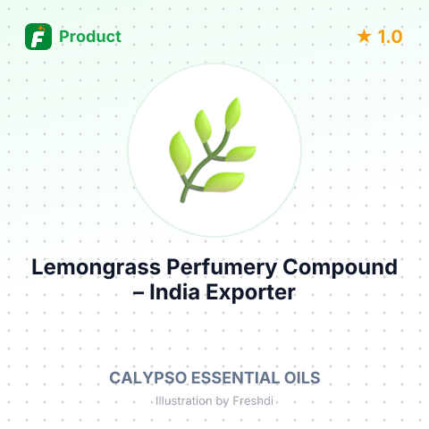 Lemongrass Perfumery Compound – summary card, no photo uploaded yet