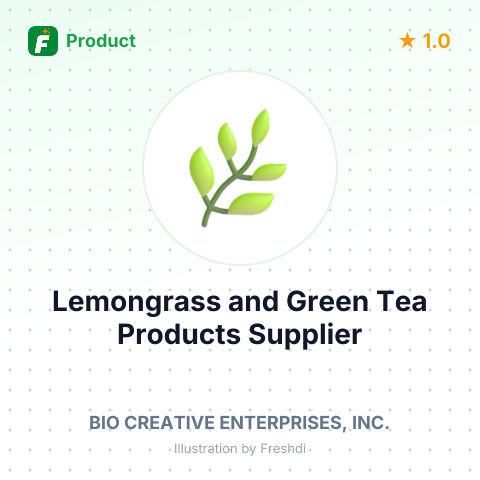 Lemongrass and Green Tea Products – summary card, no photo uploaded yet