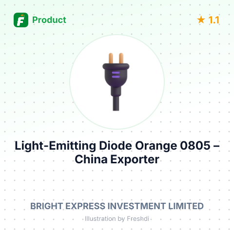 Light-Emitting Diode (LED), Orange 0805 – summary card, no photo uploaded yet