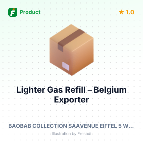 Lighter Gas Refill – summary card, no photo uploaded yet