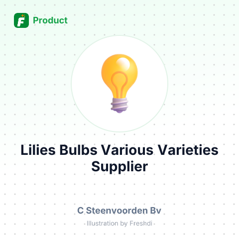 Lilies Bulbs Various Varieties – summary card, no photo uploaded yet