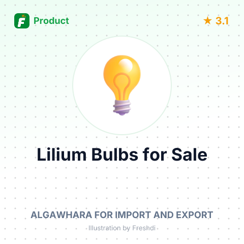 Lilium Bulbs for Propagation – product summary card, no photo uploaded yet