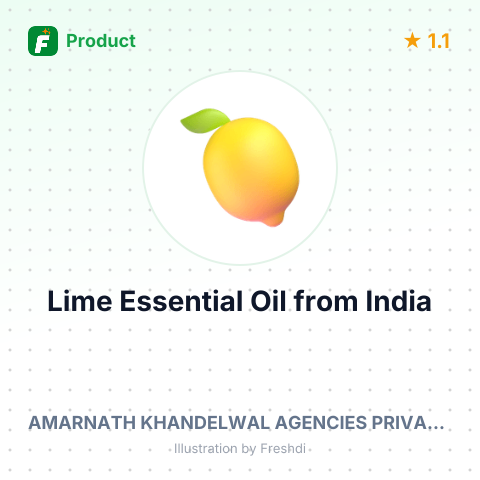 Lime Essential Oil – summary card, no photo uploaded yet