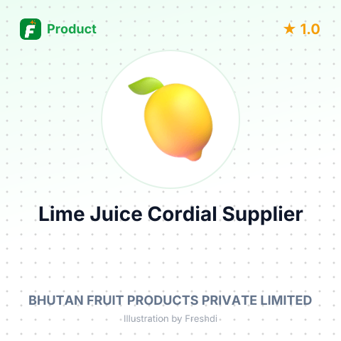 Lime Juice Cordial – summary card, no photo uploaded yet