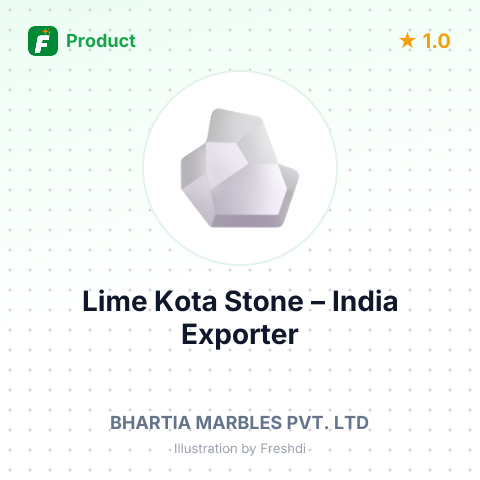 Lime Kota Stone – summary card, no photo uploaded yet