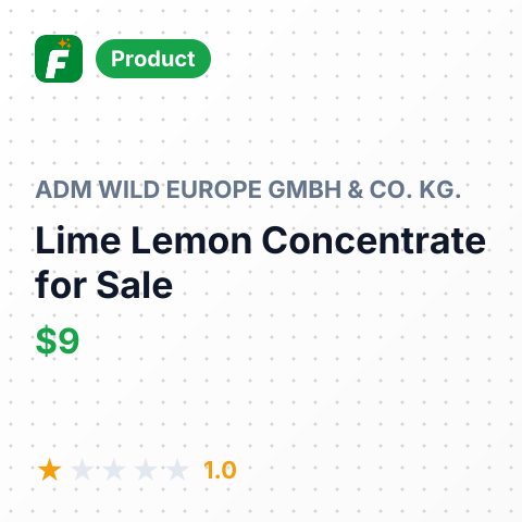Lime Lemon Concentrate – summary card, no photo uploaded yet