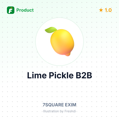 Lime Pickle – summary card, no photo uploaded yet
