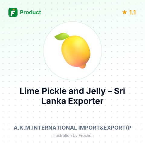 Lime Pickle and Jelly – product summary card, no photo uploaded yet