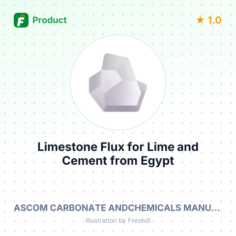 Limestone Flux for Lime and Cement – summary card, no photo uploaded yet