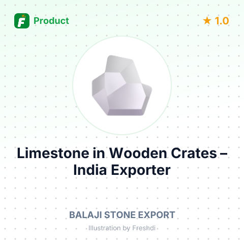 Limestone in Wooden Crates – summary card, no photo uploaded yet