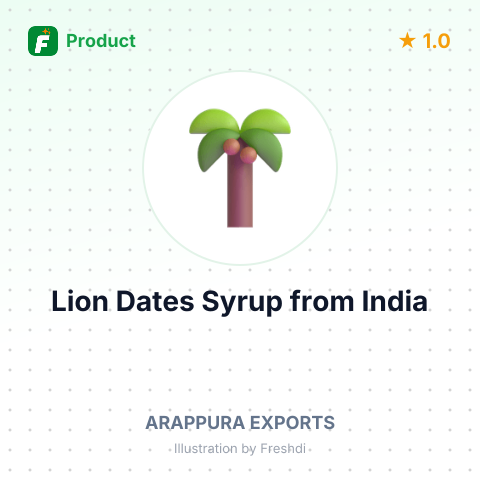 Lion Dates Syrup – summary card, no photo uploaded yet