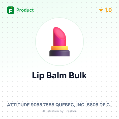 Lip Balm with Mint – summary card, no photo uploaded yet