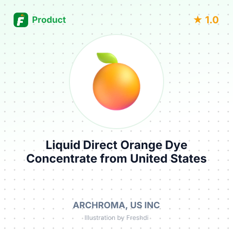 Liquid Direct Orange Dye Concentrate – summary card, no photo uploaded yet