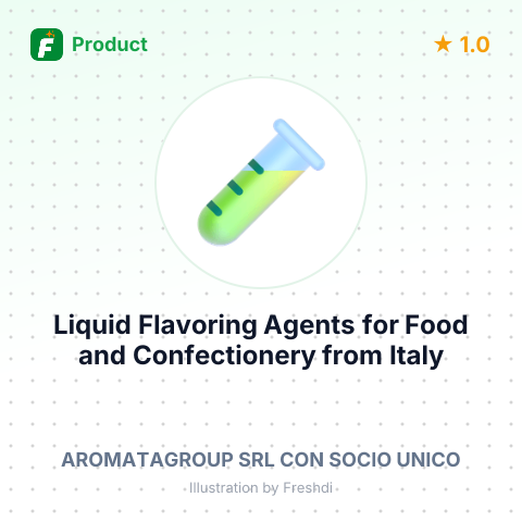 Liquid Flavoring Agents for Food and Confectionery – summary card, no photo uploaded yet