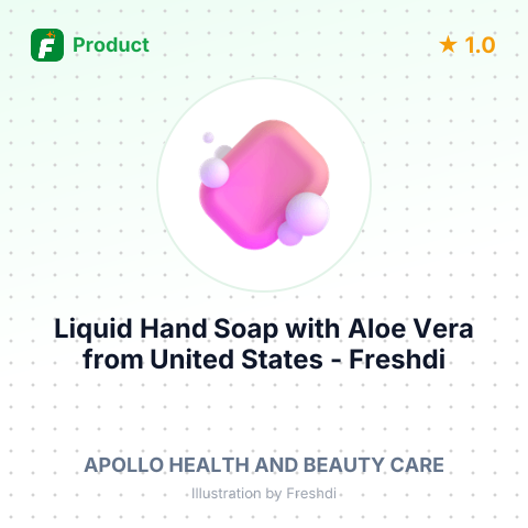 Liquid Hand Soap with Aloe Vera – summary card, no photo uploaded yet