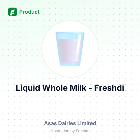 Liquid Whole Milk – summary card, no photo uploaded yet