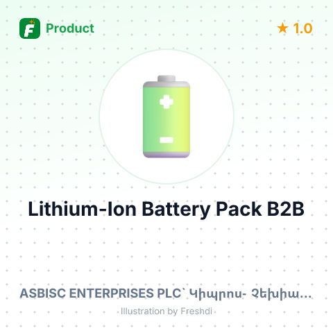 Lithium-Ion Battery Pack for Cell Phones – summary card, no photo uploaded yet