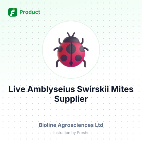 Live Amblyseius Swirskii Mites – summary card, no photo uploaded yet