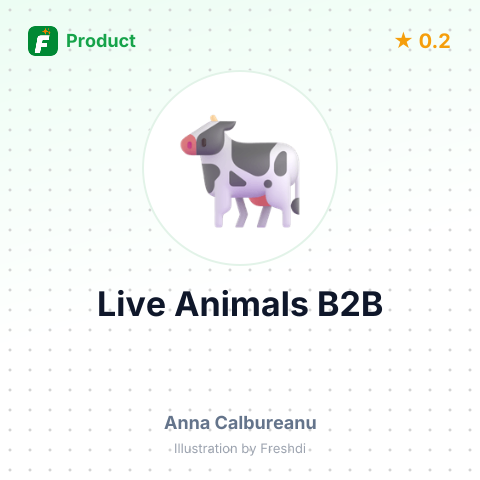 Live Animals – summary card, no photo uploaded yet