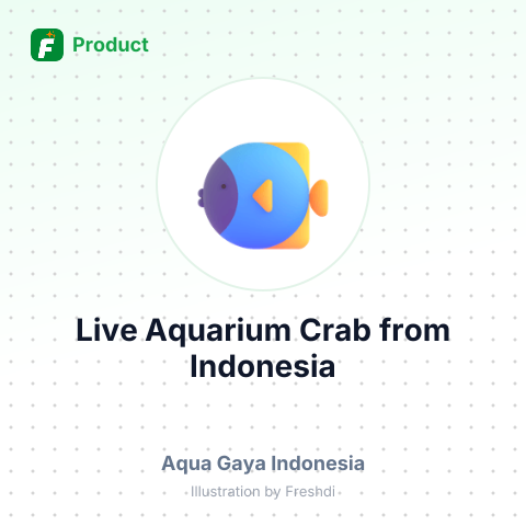 Live Aquarium Crab – summary card, no photo uploaded yet