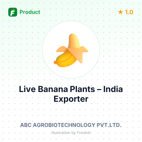 Live Banana Plants – summary card, no photo uploaded yet