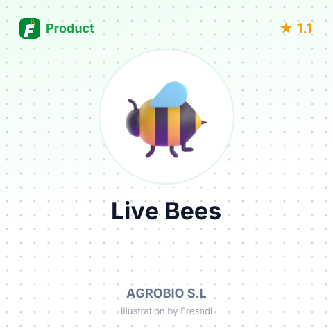 Live Bees – summary card, no photo uploaded yet