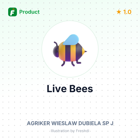 Live Bees – summary card, no photo uploaded yet
