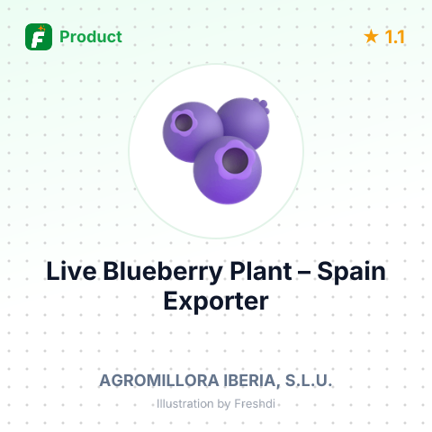 Live Blueberry Plant – summary card, no photo uploaded yet