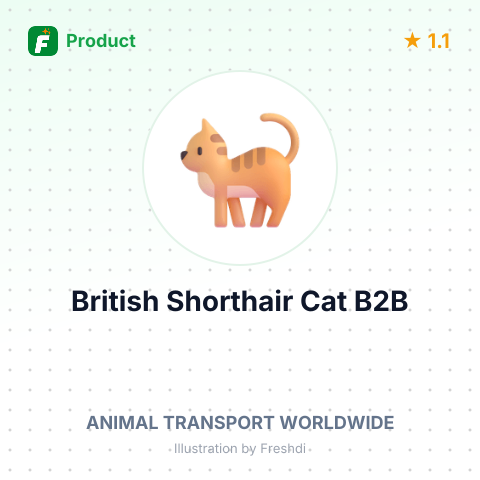 Live British Shorthair Cat – summary card, no photo uploaded yet