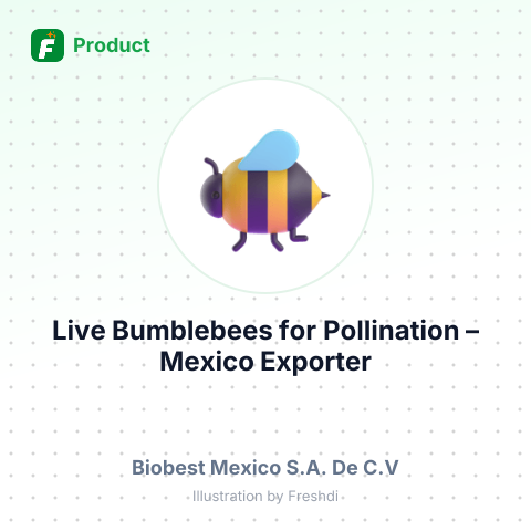Live Bumblebees for Pollination – summary card, no photo uploaded yet
