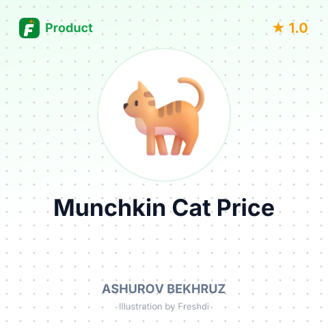 Live Cats - Munchkin – summary card, no photo uploaded yet