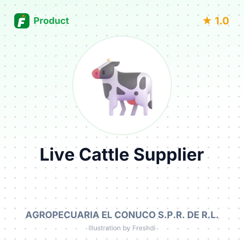 Live Cattle (Bovine) – summary card, no photo uploaded yet