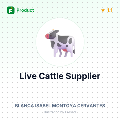 Live Cattle – summary card, no photo uploaded yet